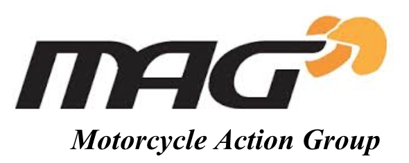 Motorcycle action logo